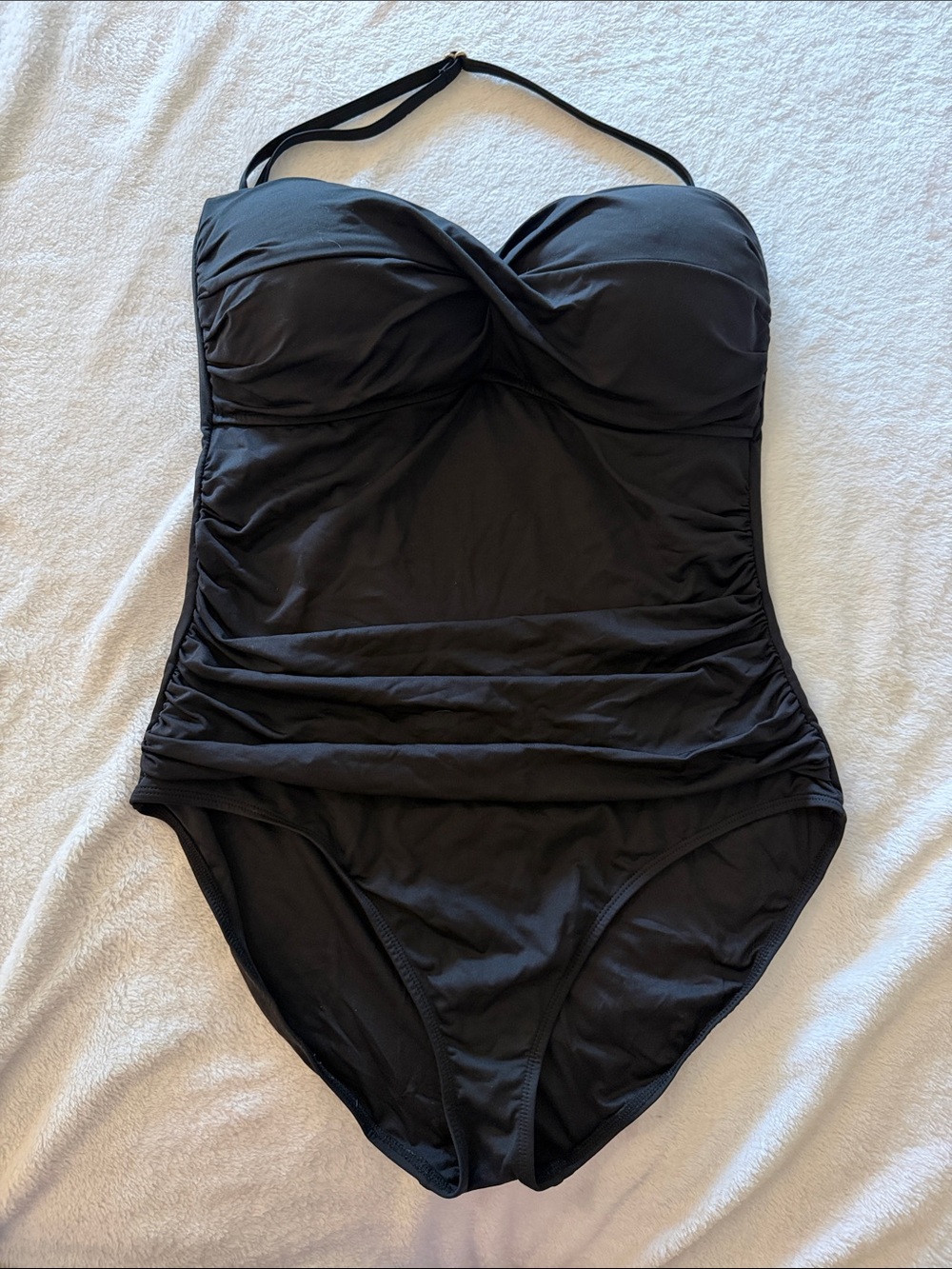 Anne Cole Black One-Piece Swimsuit